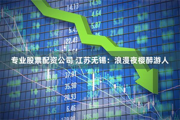 专业股票配资公司 江苏无锡：浪漫夜樱醉游人