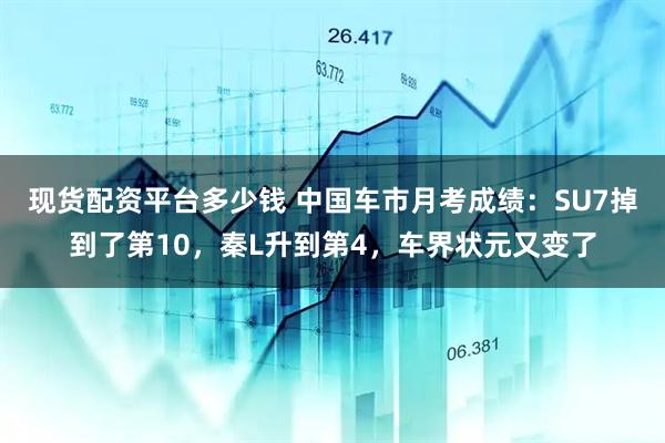 现货配资平台多少钱 中国车市月考成绩：SU7掉到了第10，秦L升到第4，车界状元又变了